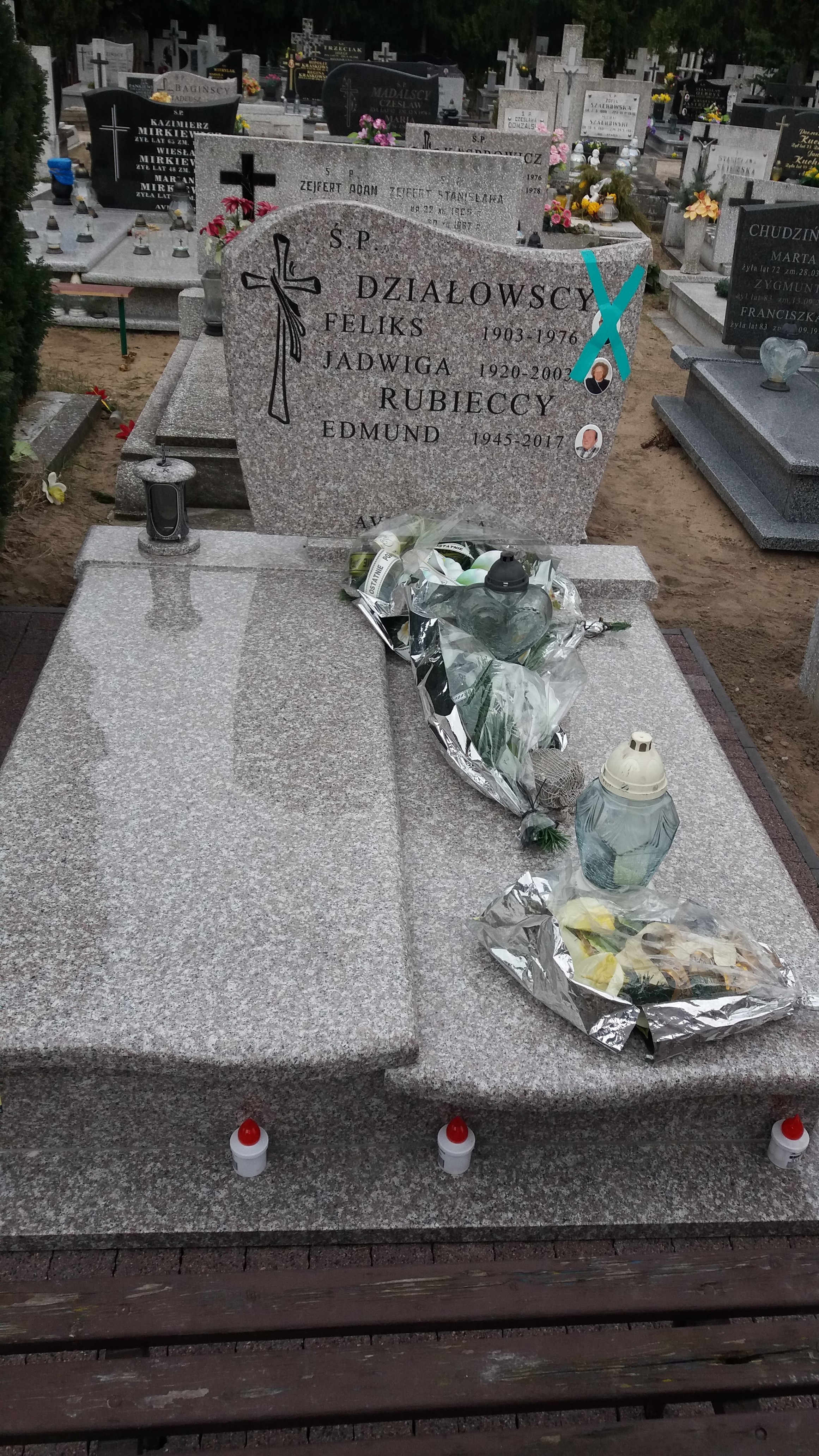 Jadwiga DZIAŁOWSKA 1920 Włocławek 0965 - Grobonet - Wyszukiwarka osób pochowanych