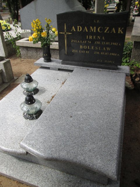 Bolesław ADAMCZAK 1903 Włocławek 0965 - Grobonet - Wyszukiwarka osób pochowanych