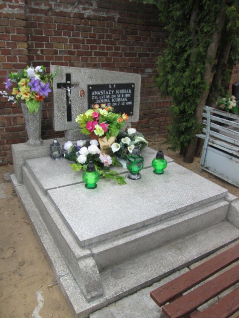 Mieczysław KUBIAK 1943 Włocławek 0965 - Grobonet - Wyszukiwarka osób pochowanych