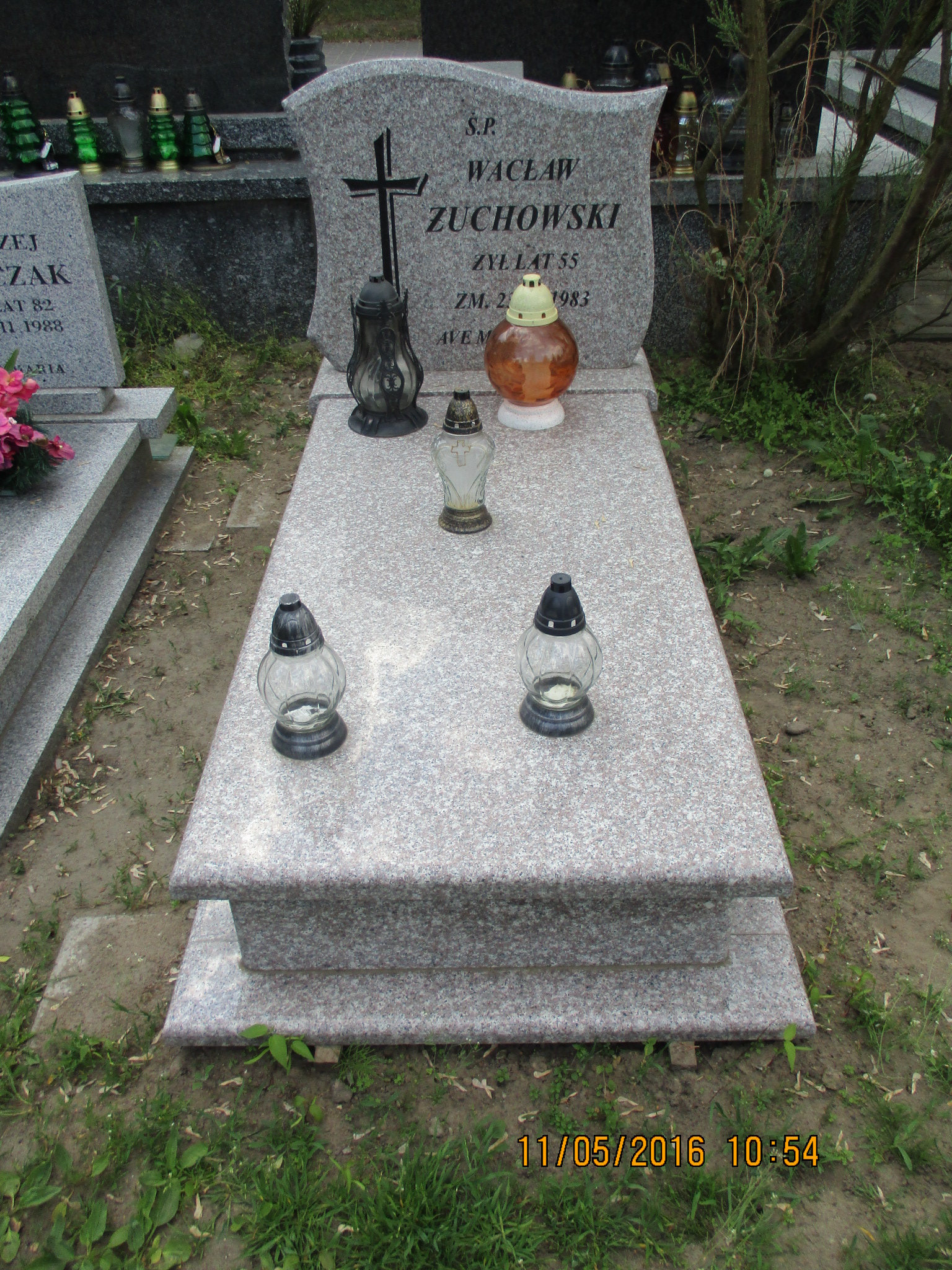 Wacław Roman ŻUCHOWSKI 1928 Włocławek 0965 - Grobonet - Wyszukiwarka osób pochowanych