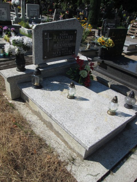 Marianna Franciszka ALEKSIŃSKA 1923 Włocławek 0965 - Grobonet - Wyszukiwarka osób pochowanych