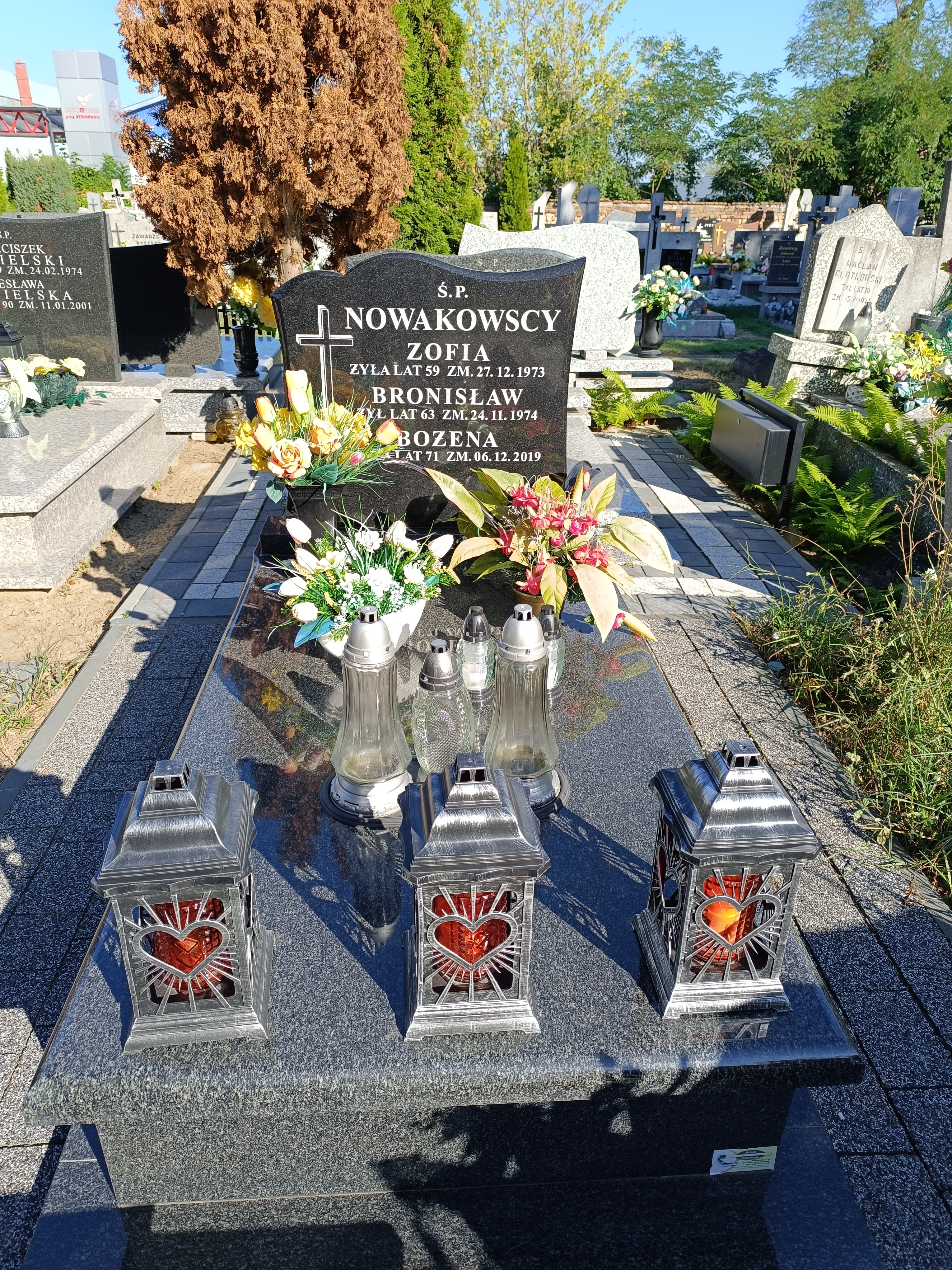 Bożena Nowakowska 1948 Włocławek 0965 - Grobonet - Wyszukiwarka osób pochowanych