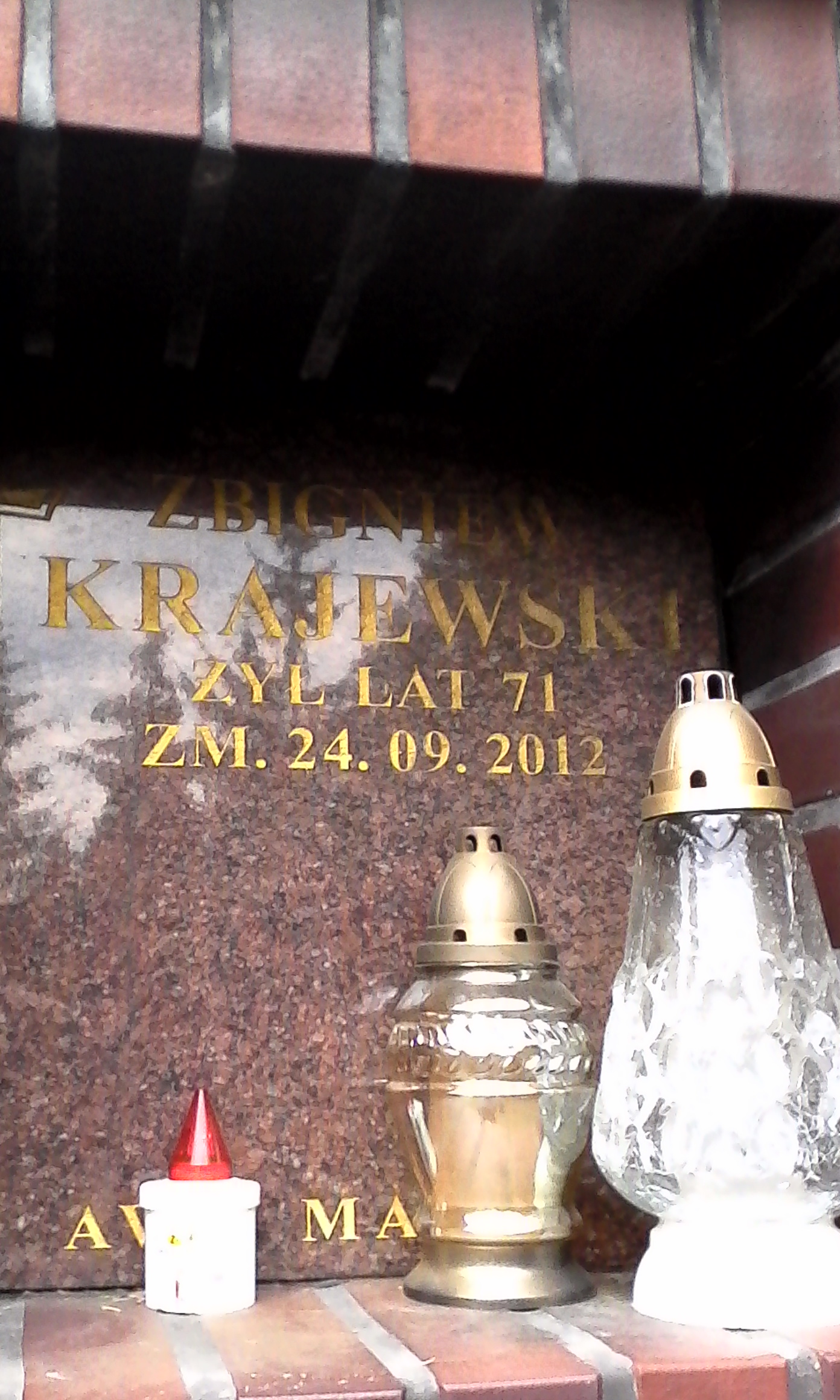 Zbigniew Kazimierz KRAJEWSKI 1941 Włocławek 0965 - Grobonet - Wyszukiwarka osób pochowanych