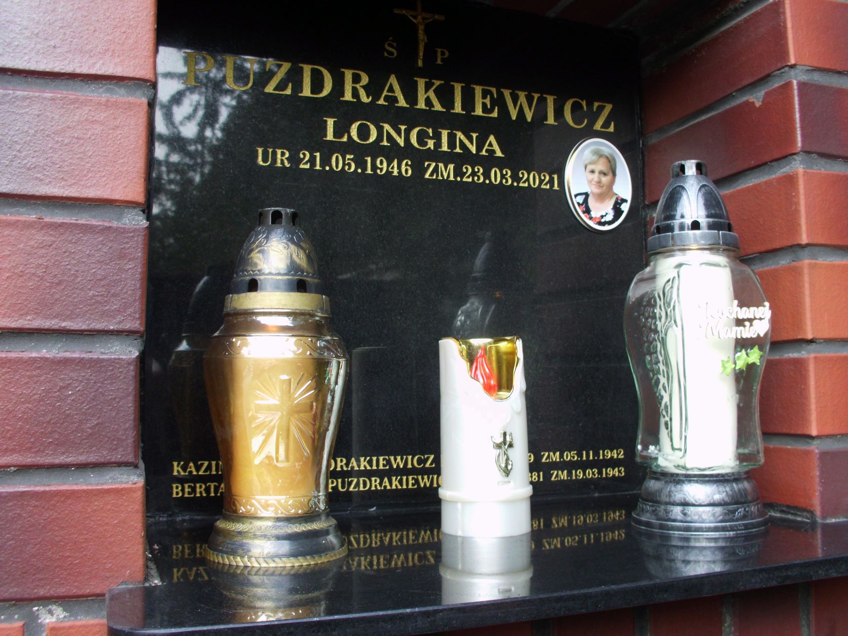 Longina PUZDRAKIEWICZ 1946 Włocławek 0965 - Grobonet - Wyszukiwarka osób pochowanych