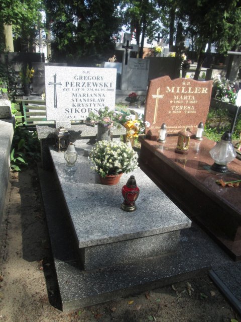 MARIA, STANISŁAW I KRYSTYNA SIKORSKA 1899 Włocławek 0965 - Grobonet - Wyszukiwarka osób pochowanych