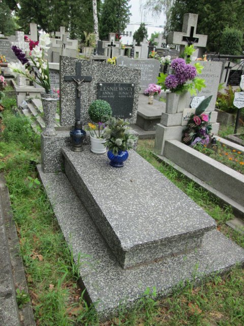 Anna Antonina LEŚNIEWSKA 1900 Włocławek 0965 - Grobonet - Wyszukiwarka osób pochowanych