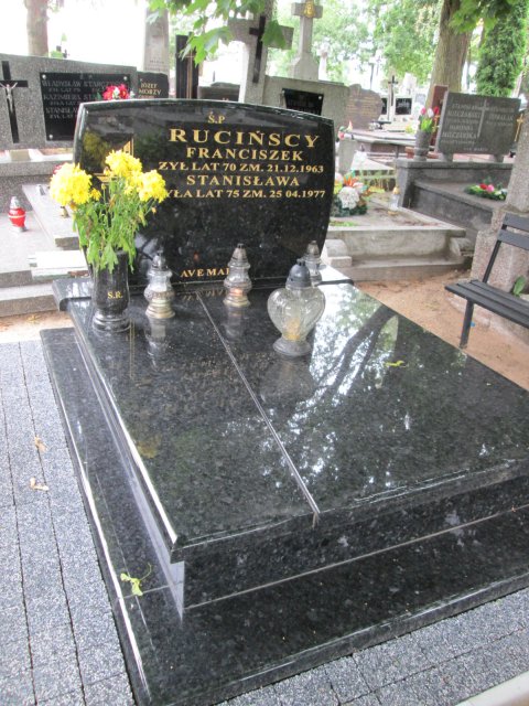 Franciszek RUCIŃSKI 1893 Włocławek 0965 - Grobonet - Wyszukiwarka osób pochowanych