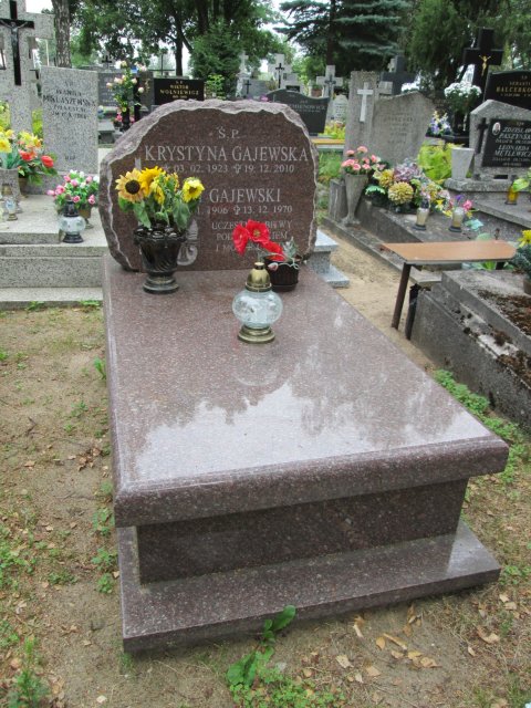 Grób KRYSTYNA GAJEWSKA