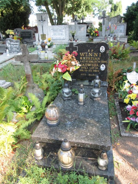 Jadwiga WINNA 1951 Włocławek 0965 - Grobonet - Wyszukiwarka osób pochowanych