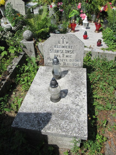Kazimierz STANISŁAWSKI 1954 Włocławek 0965 - Grobonet - Wyszukiwarka osób pochowanych