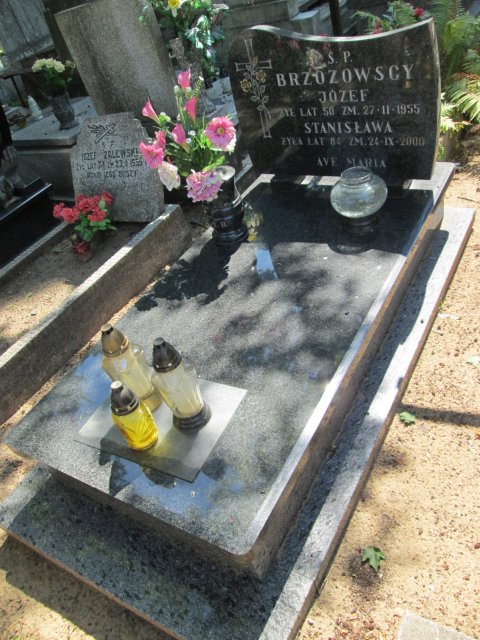 Józef BRZOZOWSKI 1905 Włocławek 0965 - Grobonet - Wyszukiwarka osób pochowanych
