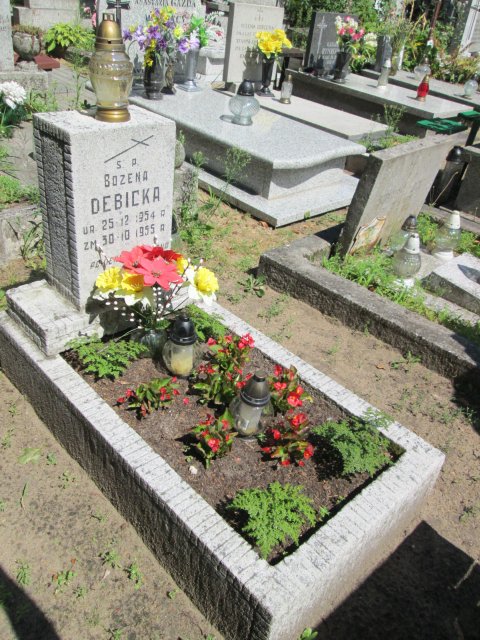 Bożena DĘBICKA 1954 Włocławek 0965 - Grobonet - Wyszukiwarka osób pochowanych