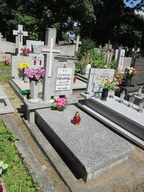 Stanisława POPŁAWSKA 1895 Włocławek 0965 - Grobonet - Wyszukiwarka osób pochowanych