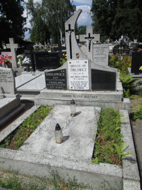 Jan ŚMIŁOWICZ 1911 Włocławek 0965 - Grobonet - Wyszukiwarka osób pochowanych