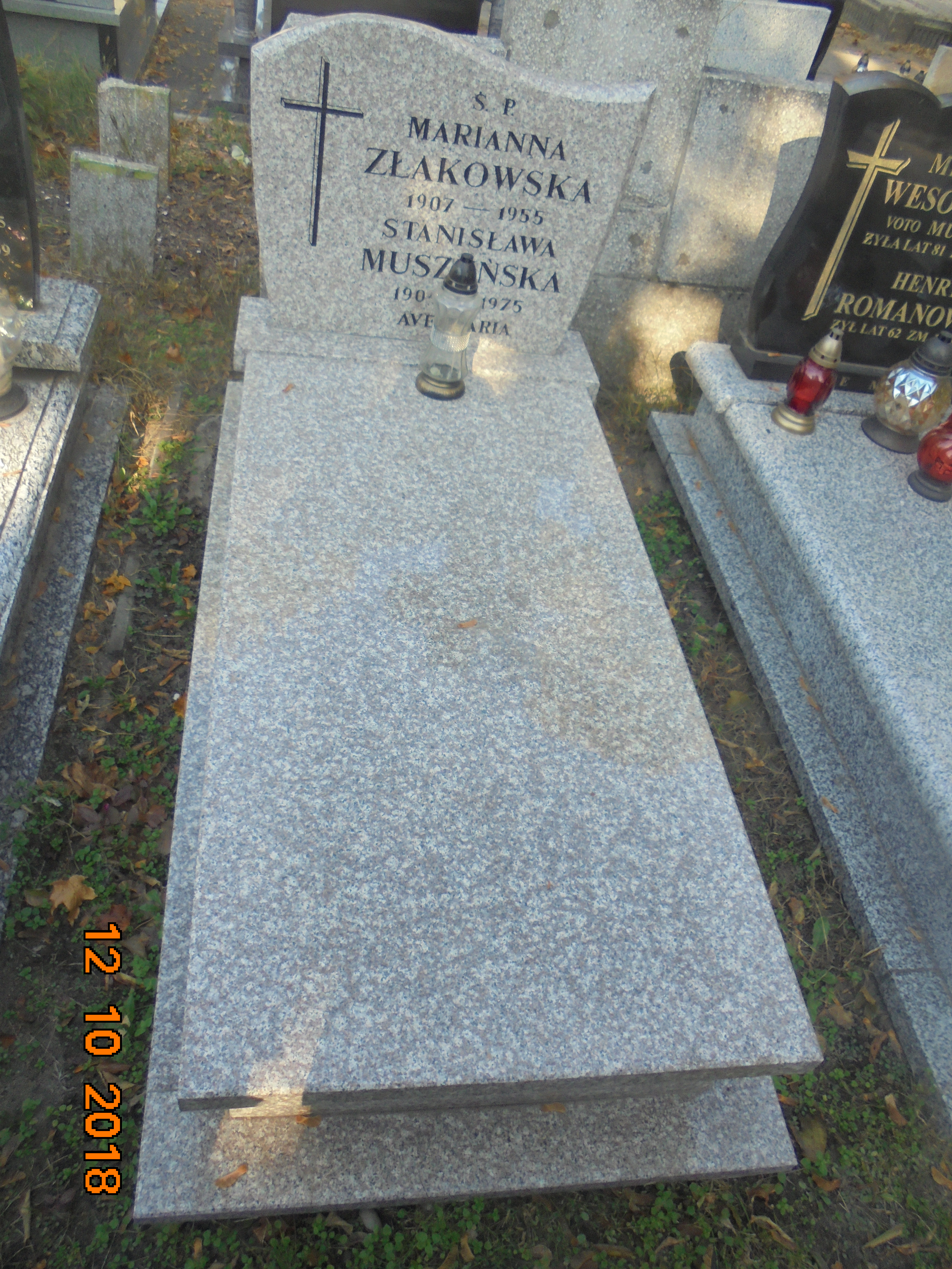 Marianna ZŁAKOWSKA 1907 Włocławek 0965 - Grobonet - Wyszukiwarka osób pochowanych