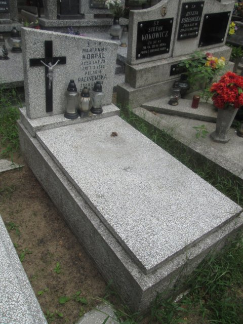 Pelagia RACINOWSKA 1875 Włocławek 0965 - Grobonet - Wyszukiwarka osób pochowanych