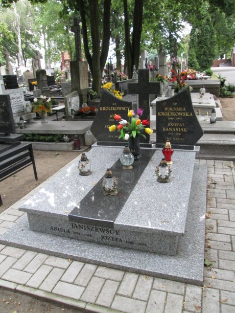 Aniela JANISZEWSKA 1891 Włocławek 0965 - Grobonet - Wyszukiwarka osób pochowanych