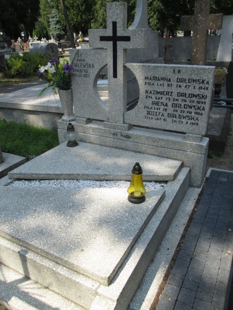 Marianna ORŁOWSKA 1906 Włocławek 0965 - Grobonet - Wyszukiwarka osób pochowanych