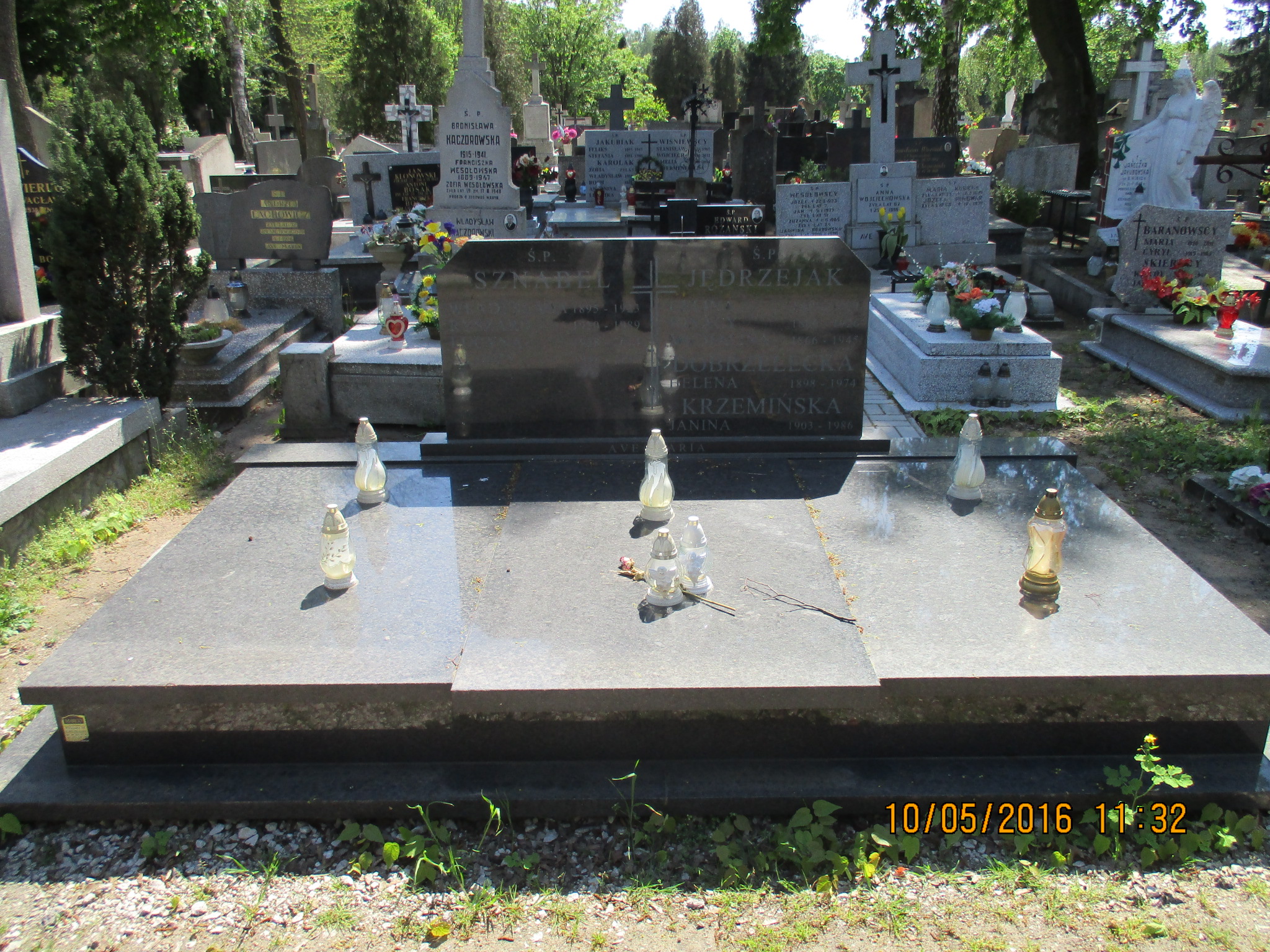 Michalina JĘDRZEJAK 1866 Włocławek 0965 - Grobonet - Wyszukiwarka osób pochowanych