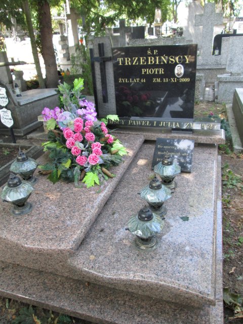 Piotr TRZEBIŃSKI 1965 Włocławek 0965 - Grobonet - Wyszukiwarka osób pochowanych