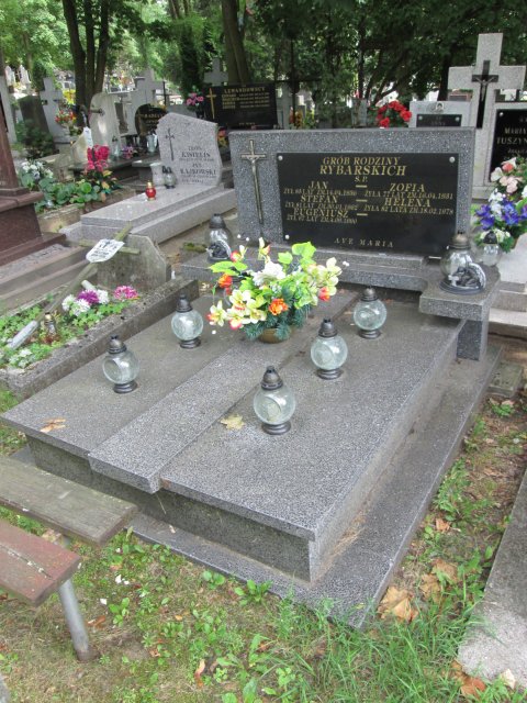 Stefan RYBARSKI 1880 Włocławek 0965 - Grobonet - Wyszukiwarka osób pochowanych