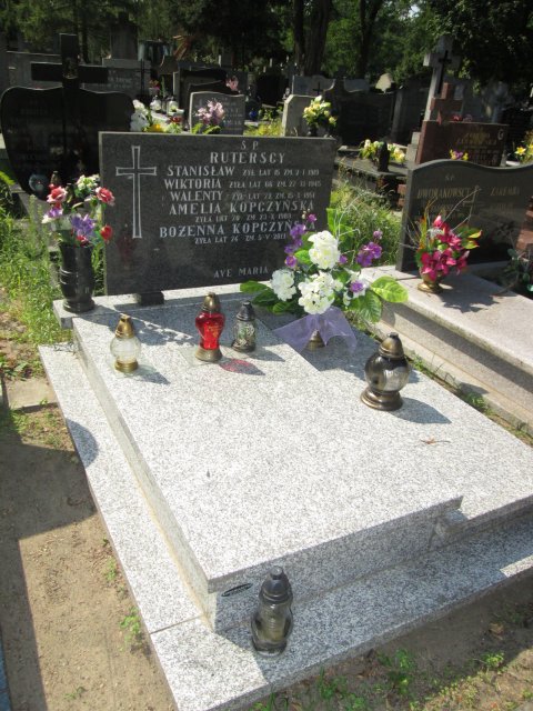 Wiktoria RUTERSKA 1879 Włocławek 0965 - Grobonet - Wyszukiwarka osób pochowanych