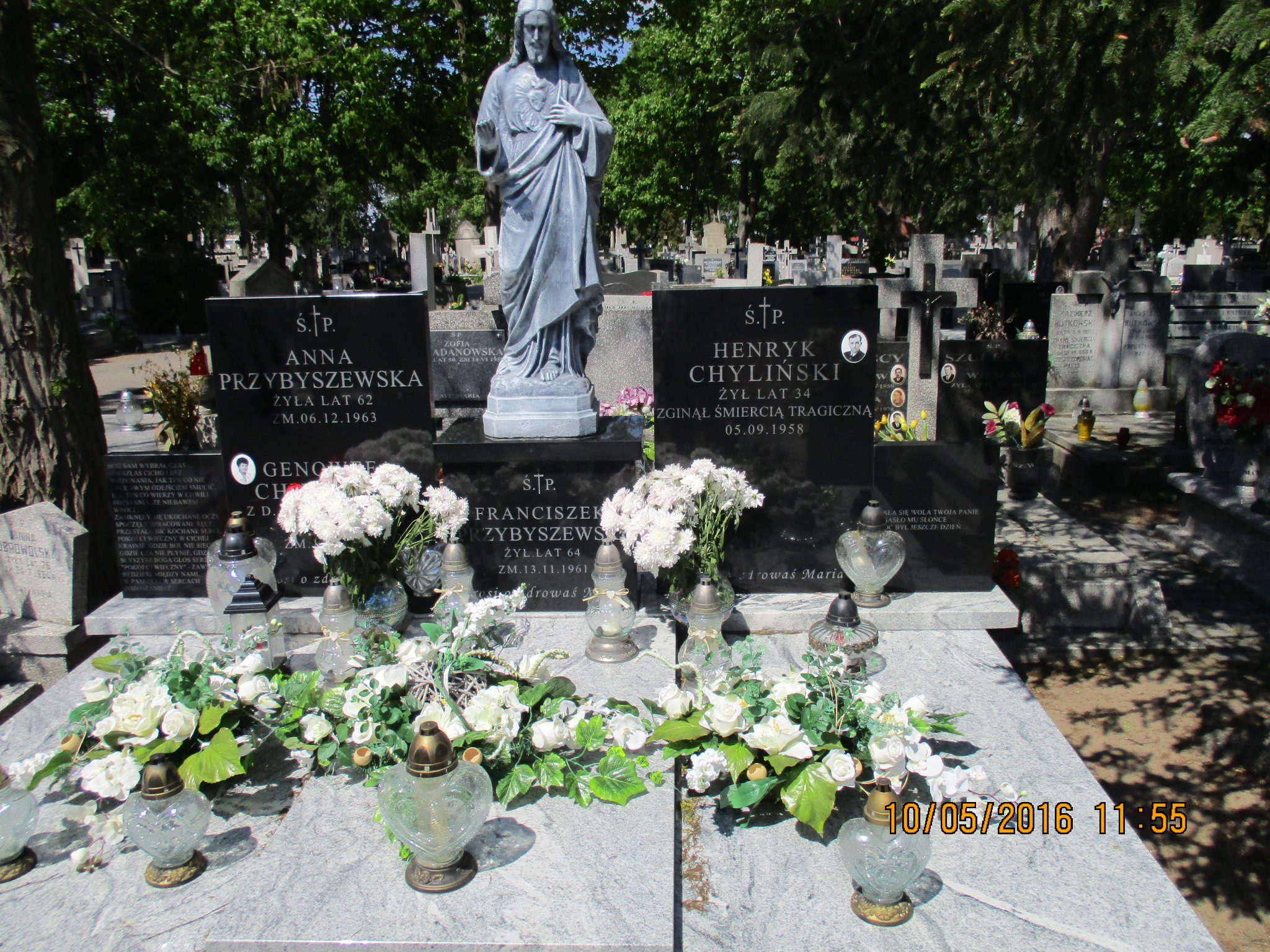 Anna PRZYBYSZEWSKA 1901 Włocławek 0965 - Grobonet - Wyszukiwarka osób pochowanych