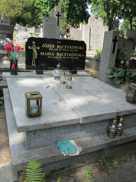 Maria BĄCZYKOWSKA 1866 Włocławek 0965 - Grobonet - Wyszukiwarka osób pochowanych