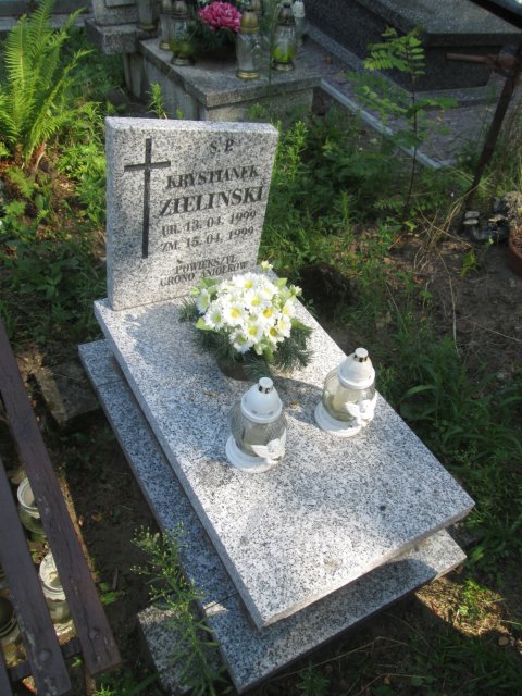 Krystian ZIELIŃSKI 1999 Włocławek 0965 - Grobonet - Wyszukiwarka osób pochowanych