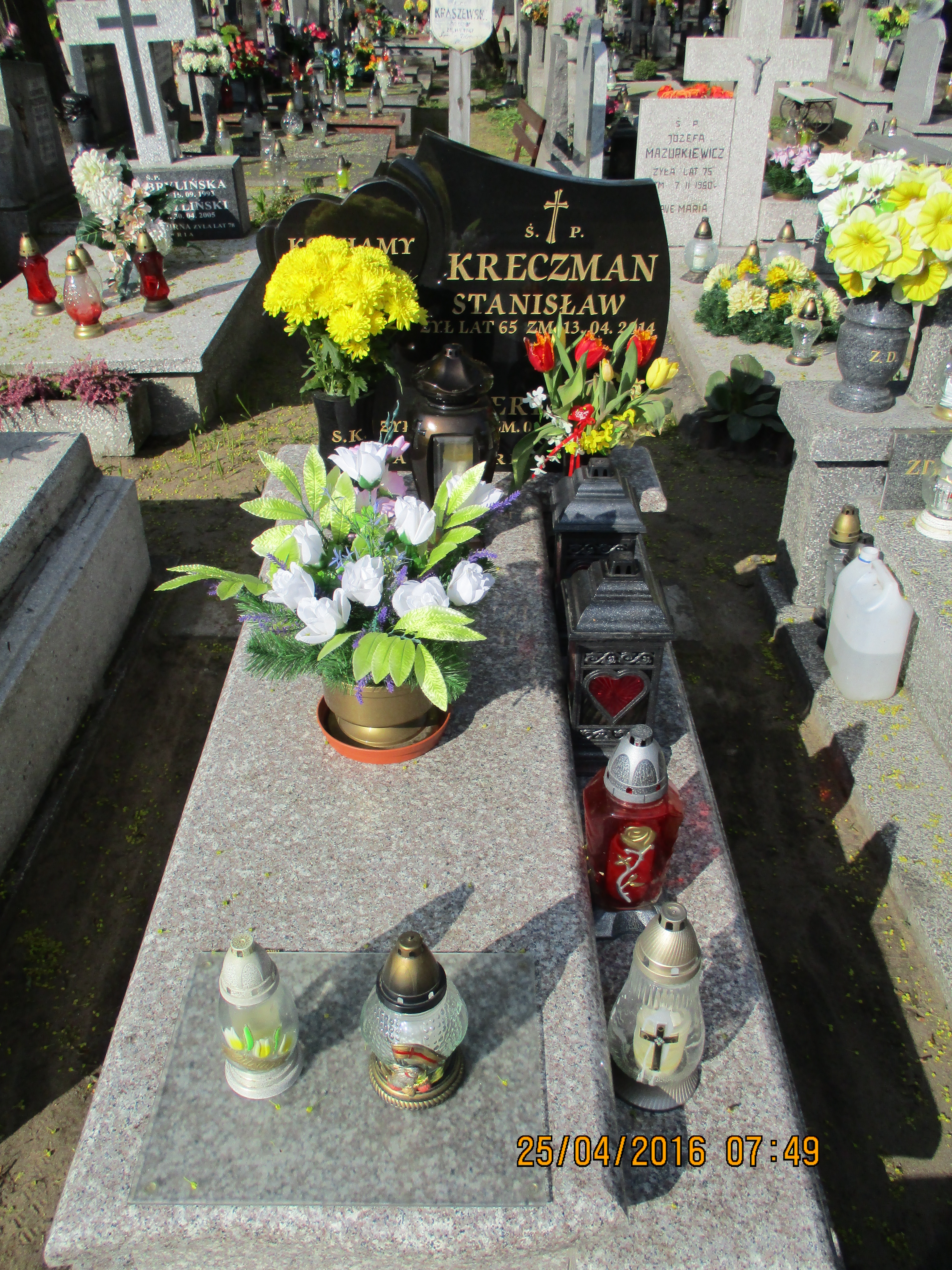 Stanisław KRECZMAN 1949 Włocławek 0965 - Grobonet - Wyszukiwarka osób pochowanych