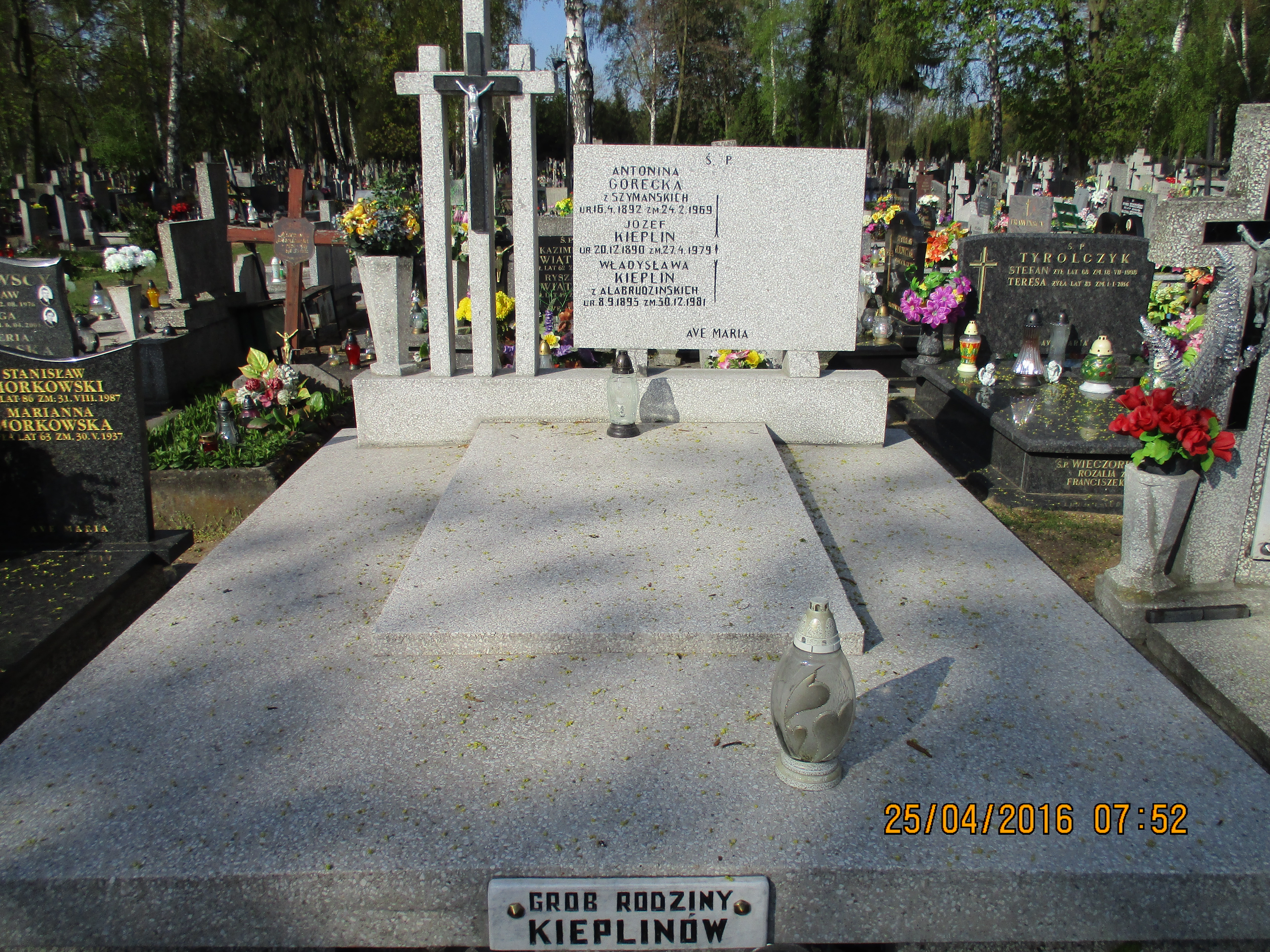 Antonina GÓRECKA 1890 Włocławek 0965 - Grobonet - Wyszukiwarka osób pochowanych