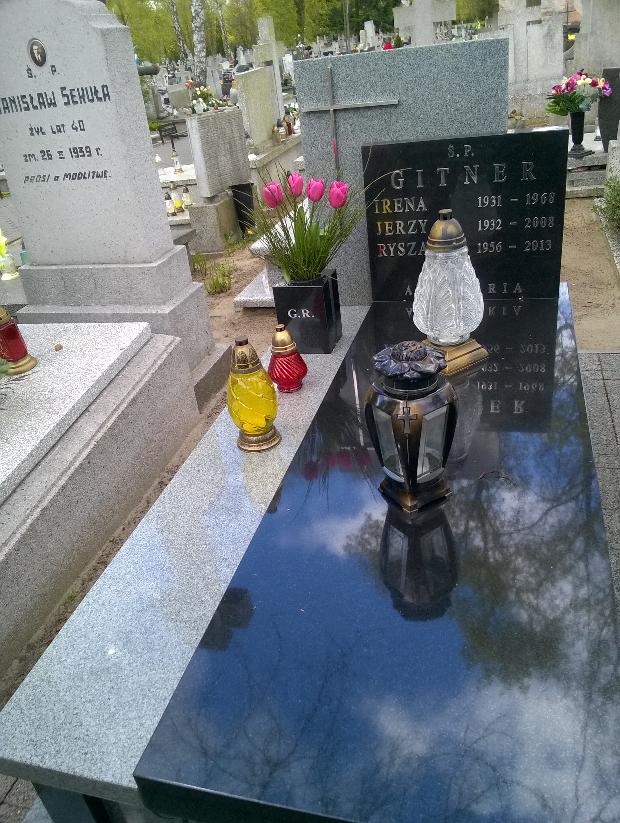 Irena GITNER 1931 Włocławek 0965 - Grobonet - Wyszukiwarka osób pochowanych