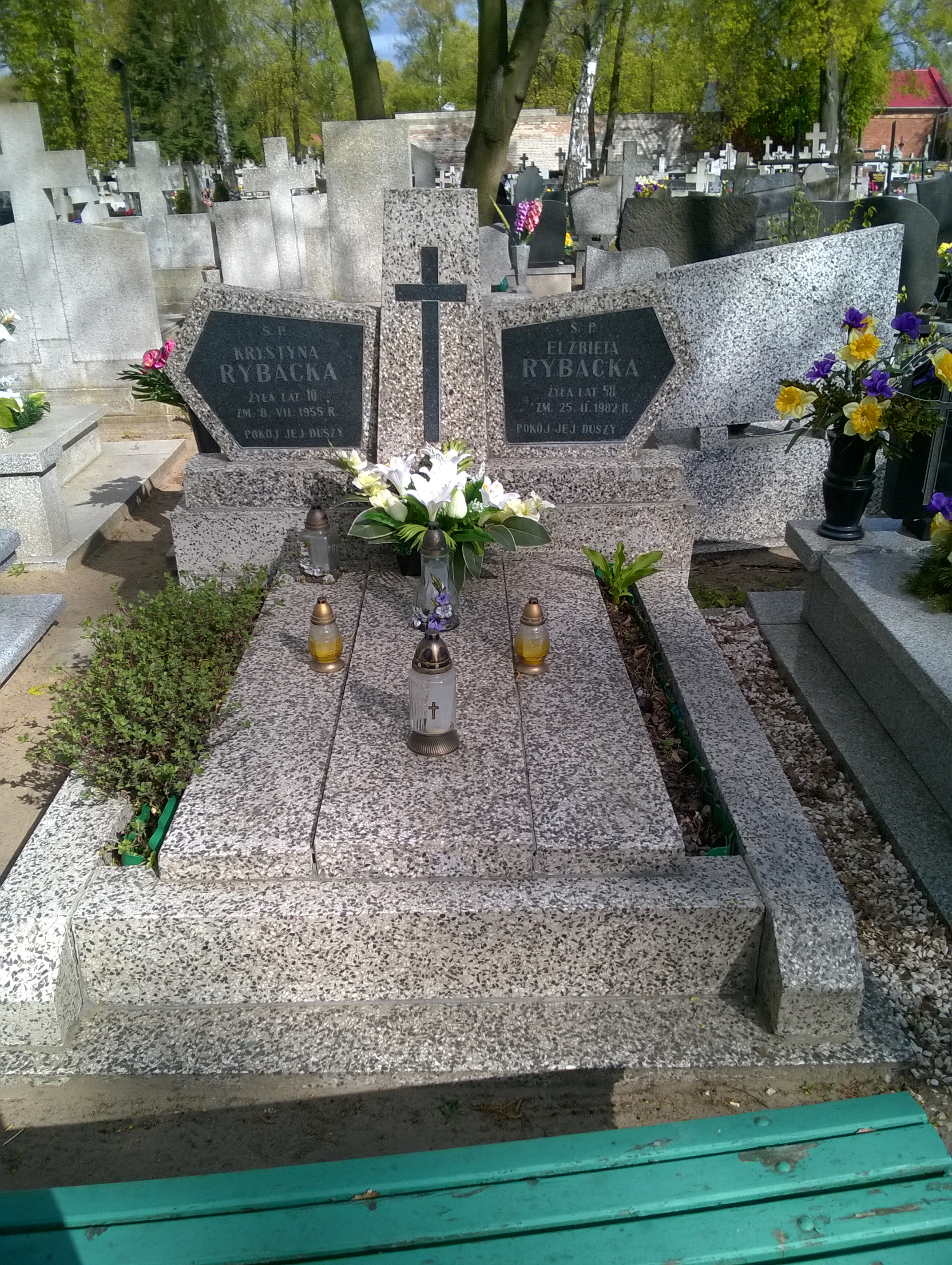 Krystyna mirosława RYBACKA 1945 Włocławek 0965 - Grobonet - Wyszukiwarka osób pochowanych