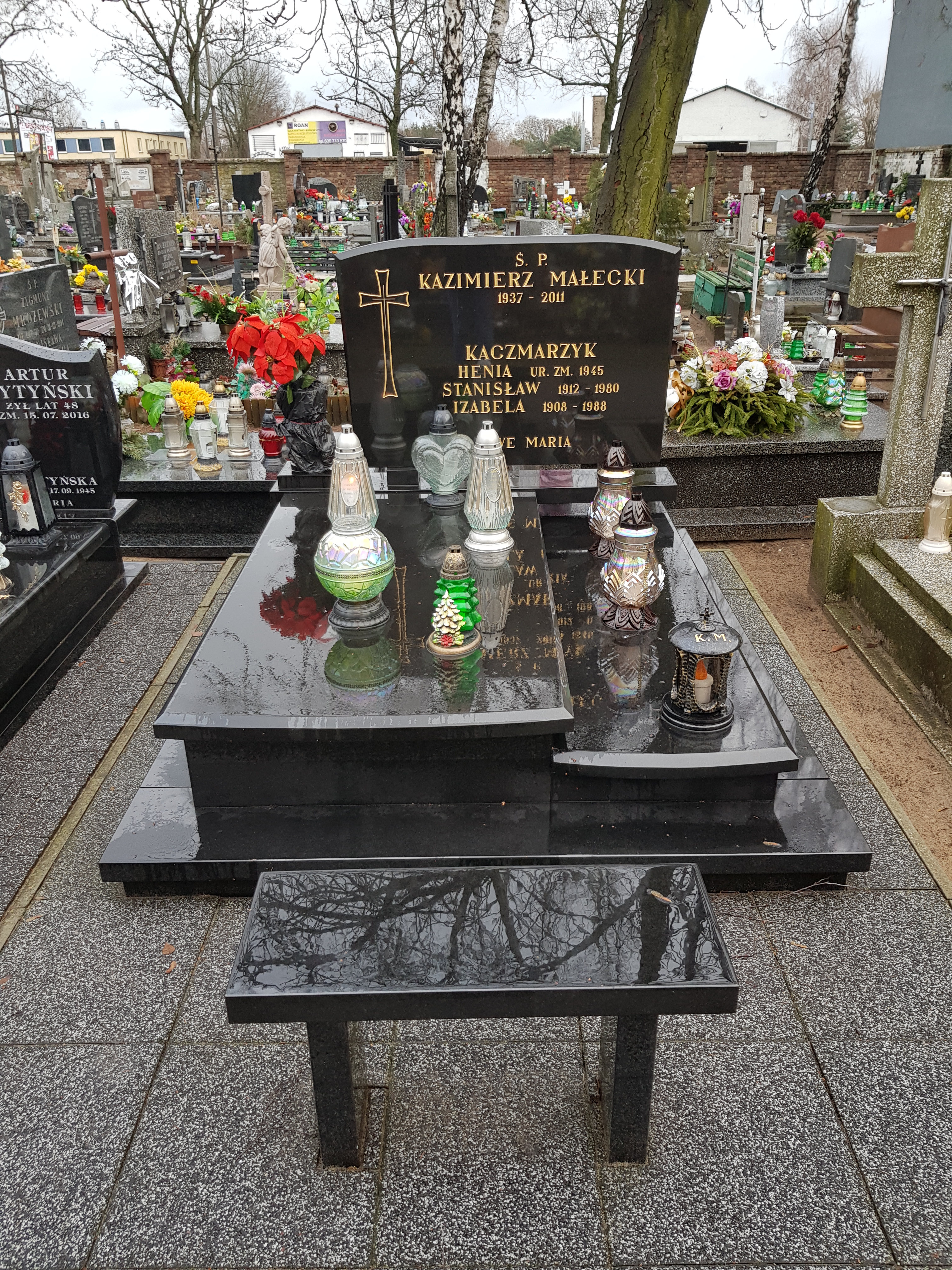 Mirosława Kazimiera KRAJEWSKA 1944 Włocławek 0965 - Grobonet - Wyszukiwarka osób pochowanych