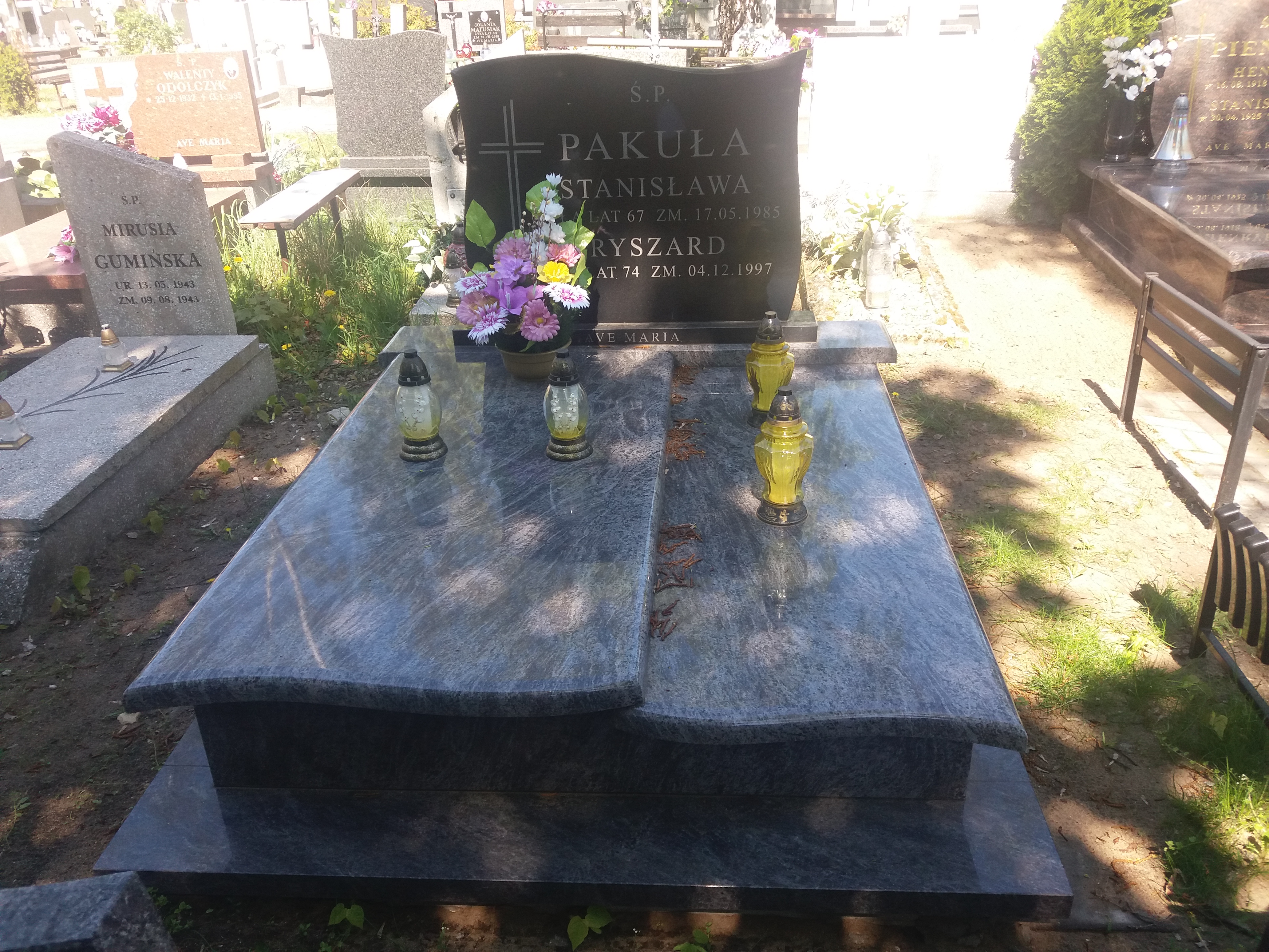 Ryszard PAKUŁA 1923 Włocławek 0965 - Grobonet - Wyszukiwarka osób pochowanych