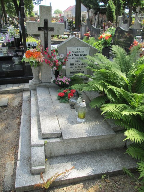 Franciszek KAŹMIERSKI 1879 Włocławek 0965 - Grobonet - Wyszukiwarka osób pochowanych