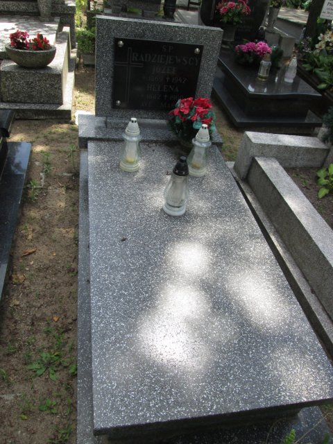 Józef RADZIEJEWSKI 1899 Włocławek 0965 - Grobonet - Wyszukiwarka osób pochowanych