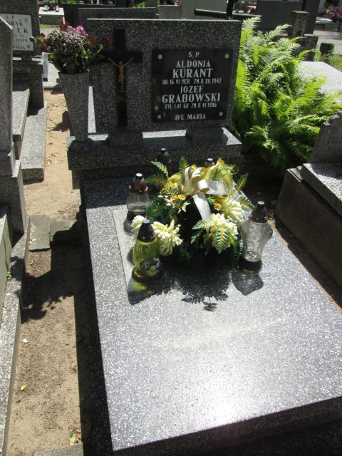 ALDONA HONORATA KURANT 1899 Włocławek 0965 - Grobonet - Wyszukiwarka osób pochowanych