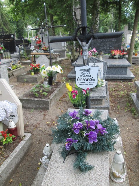 Barbara OSSOWSKA 1941 Włocławek 0965 - Grobonet - Wyszukiwarka osób pochowanych