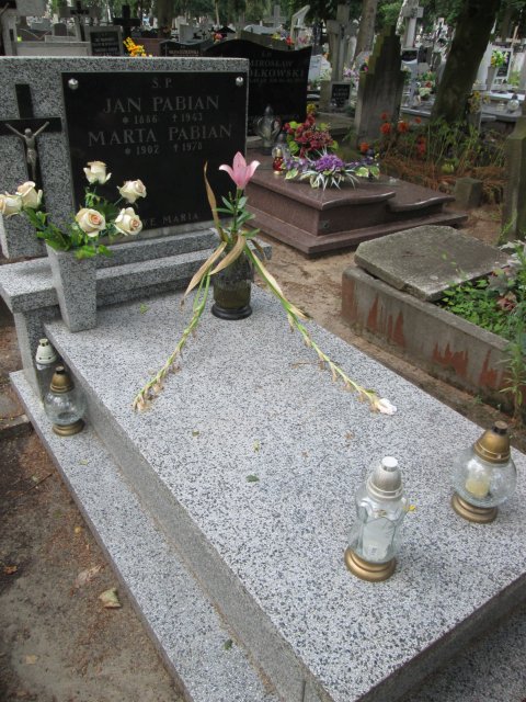 Jan PABIAN 1899 Włocławek 0965 - Grobonet - Wyszukiwarka osób pochowanych