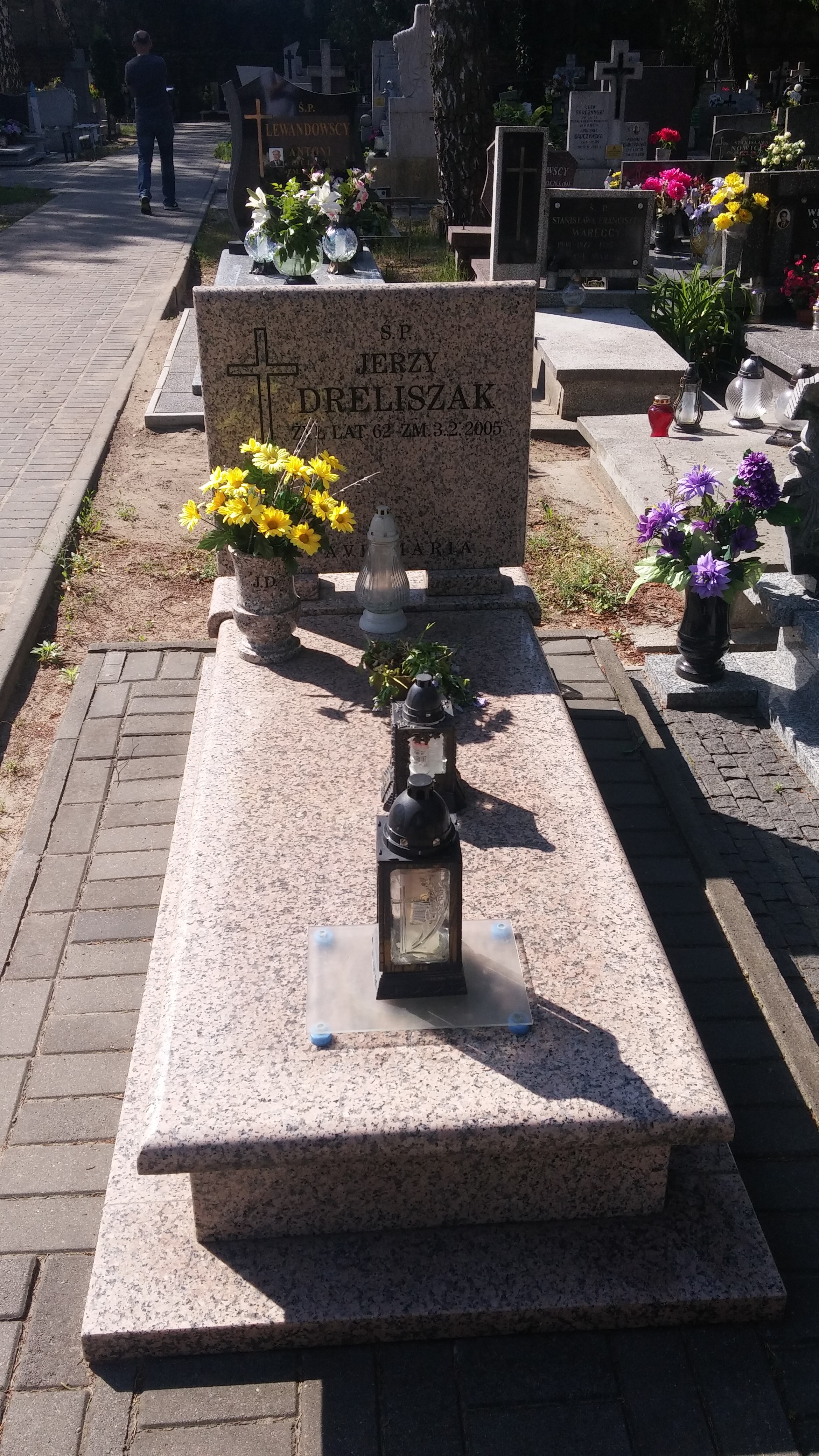Grób JERZY DRELISZAK