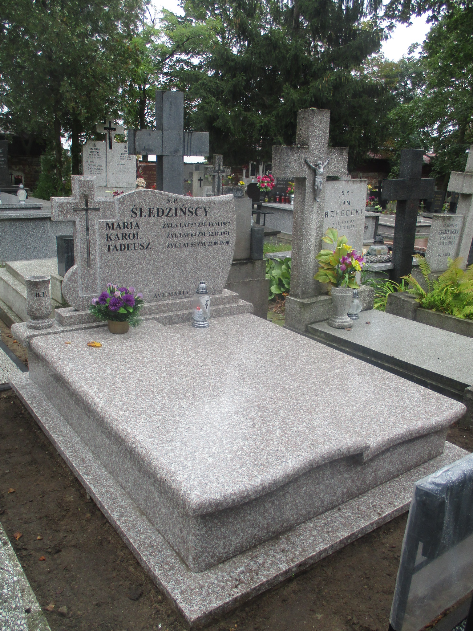 Marianna ŚLEDZIŃSKA 1910 Włocławek 0965 - Grobonet - Wyszukiwarka osób pochowanych