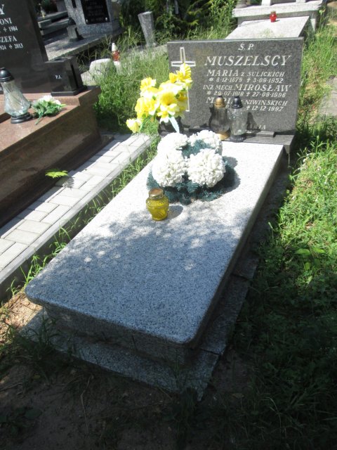 Maria MUSZELSKA 1879 Włocławek 0965 - Grobonet - Wyszukiwarka osób pochowanych