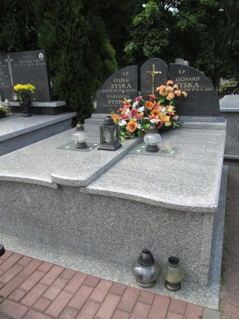 Stefan SYSKA 1921 Włocławek 0965 - Grobonet - Wyszukiwarka osób pochowanych