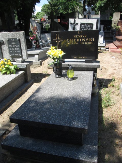 Grób HALINA CHYBIŃSKA