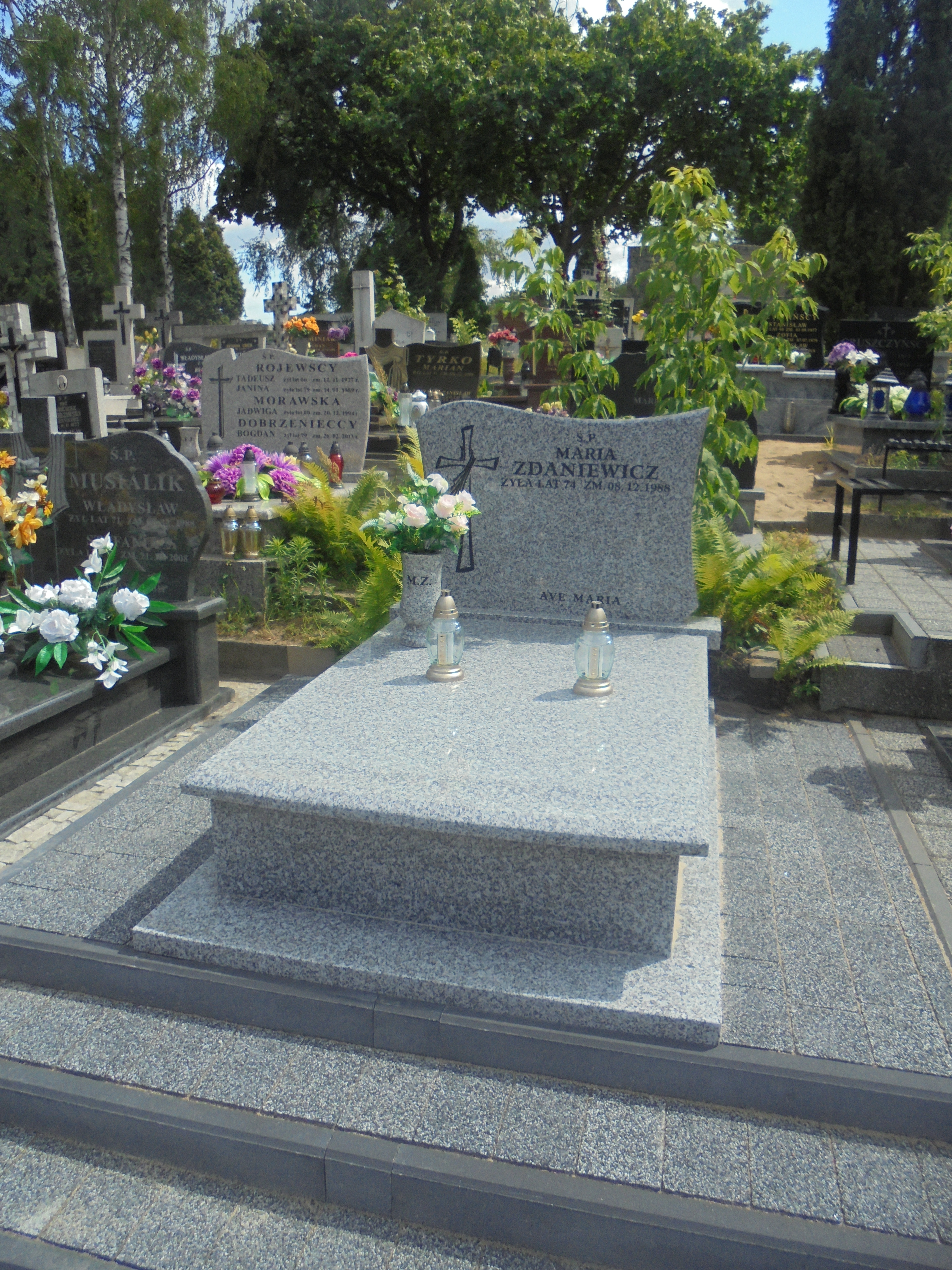 Maria ZDANIEWICZ 1914 Włocławek 0965 - Grobonet - Wyszukiwarka osób pochowanych