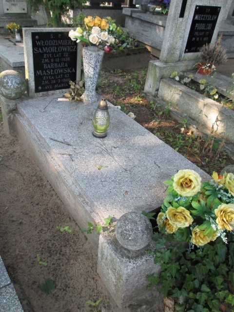 Włodzimierz SAMOJŁOWICZ 1899 Włocławek 0965 - Grobonet - Wyszukiwarka osób pochowanych