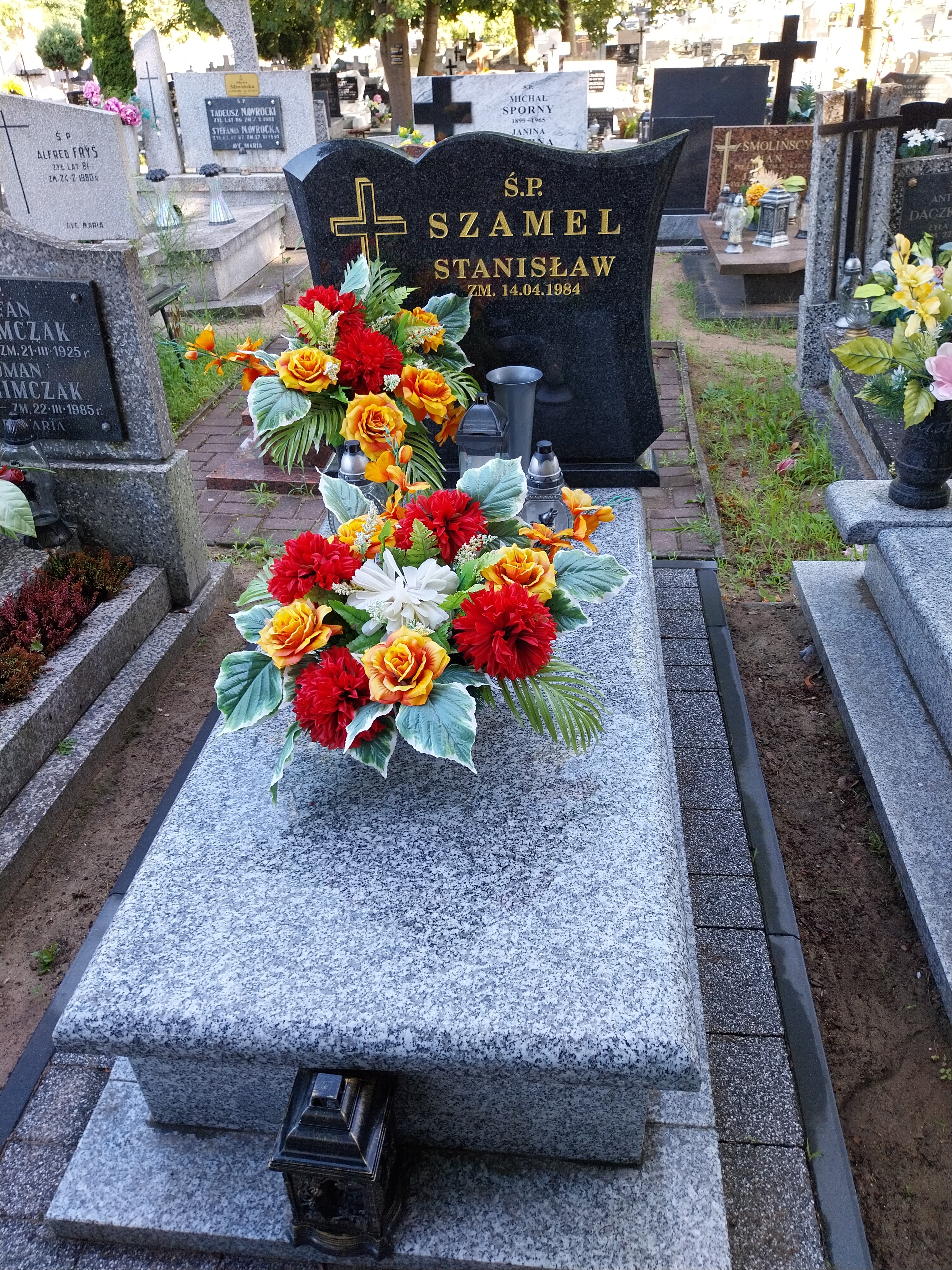 Stanisław SZAMEL 1919 Włocławek 0965 - Grobonet - Wyszukiwarka osób pochowanych