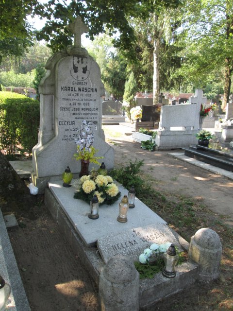 Cecylia WASCHIN 1871 Włocławek 0965 - Grobonet - Wyszukiwarka osób pochowanych