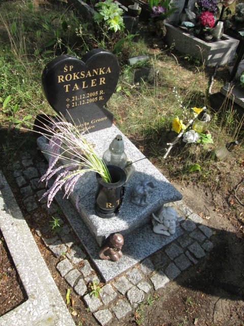 Roksana Anna TALER 2005 Włocławek 0965 - Grobonet - Wyszukiwarka osób pochowanych